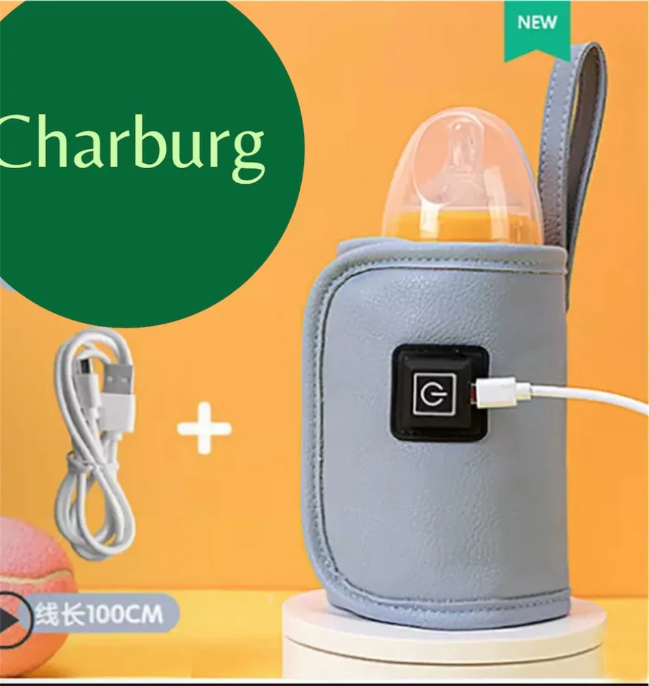 Портативный подогреватель бутылочек с USB и термочехлом